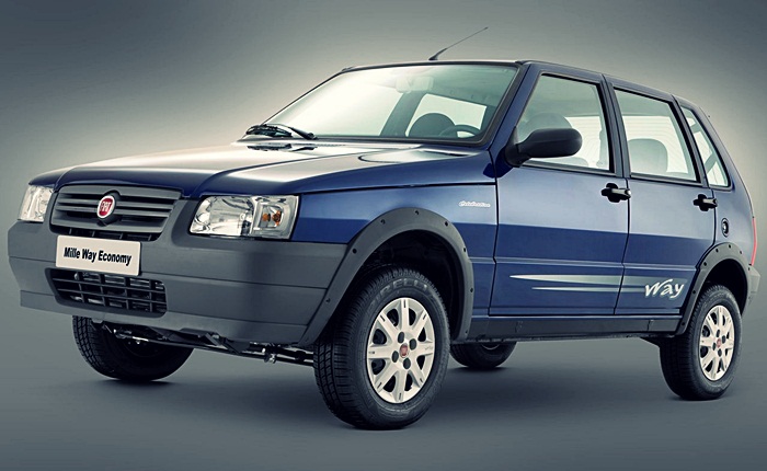 Fiat Mille Economy 1.0 flex
Preço atual: R$ 21.360
Preço com novo IPI: R$ 21.787