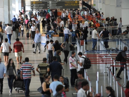 94 mil passageiros vão passar pelo Aeroporto de Brasília  antes do Natal