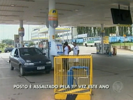 Foram 11 assaltos ao posto em menos de dois meses