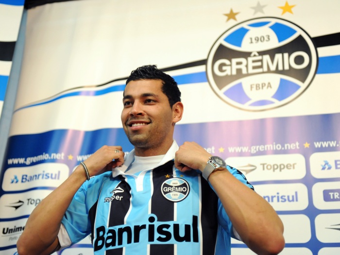 Andr&eacute; Santos chega ao Gr&ecirc;mio e quer estrear na quinta-feira (14 ...