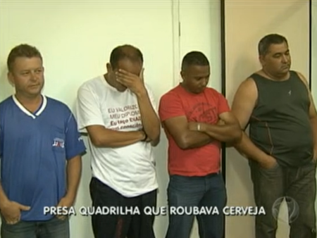 Funcionários de atacadista são acusados de integrar quadrilha que roubou R$ 228 mil em cerveja