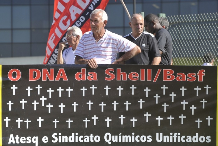 shell basf protesto