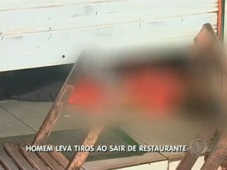 Homem leva seis tiros enquanto almo&ccedil;ava em restaurante de S&atilde;o ...