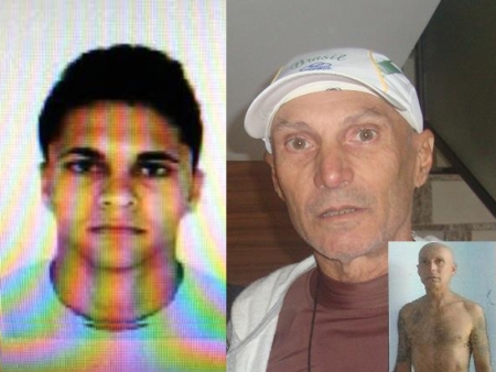 Procurados pela polícia: Rafael Rosa é suspeito de conduzir moto; Marcos Carlos seria mandante do crime
(Divulgação)
montagem