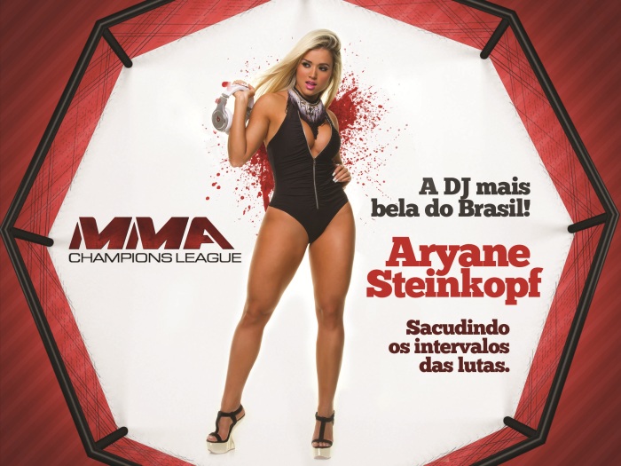 Ex-panicat Aryane Steinkopf ataca de DJ em evento de MMA - Foto ...