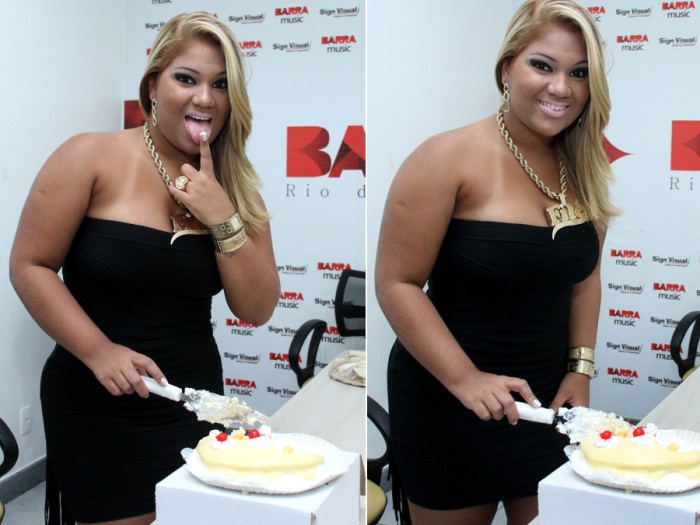 Mulher Fil&eacute; ganha bolo para comemorar os 24 anos - Famosos e TV ...