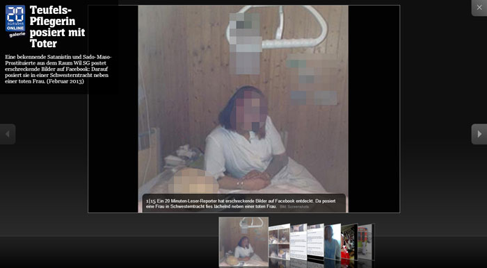 Enfermeira sadomasoquista posta foto com cad&aacute;veres e causa ...