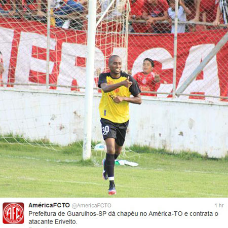 erivelto gol américa