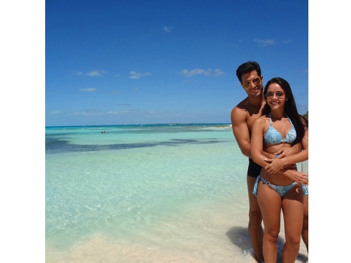 Fl&aacute;via Armond e Dan posam abra&ccedil;adinhos no Caribe - Famosos e ...