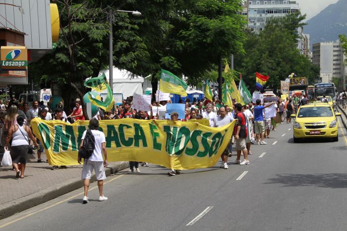 maracanã, protesto, 700