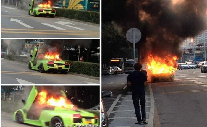 Um Lamborghini Murciélago foi totalmente consumido pelo fogo na última semana em Shenzhen, na China. O incêndio aconteceu no perímetro urbano da cidade, pa...