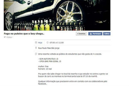 Pol&iacute;cia encontra 45 adolescentes matando aula em festa com &aacute;lcool ...