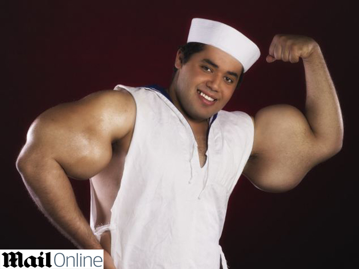 Popeye da vida real &eacute; al&eacute;rgico a espinafre. Veja o que ele come ...