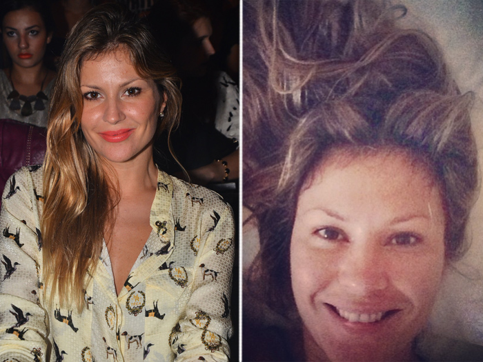 Ellen Jabour aparece de cara lavada. Compare!