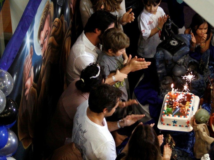 fotos do aniversário do filho de Giovanna Antonelli e Murilo Benício