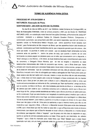 depoimentoi jailson alves de oliveira
