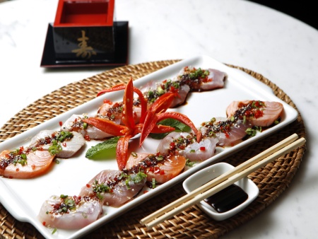 Sashimi orgástico é um dos pratos apresentados durante o festival (Fábio Rossi / Divulgação) Festival Búzios