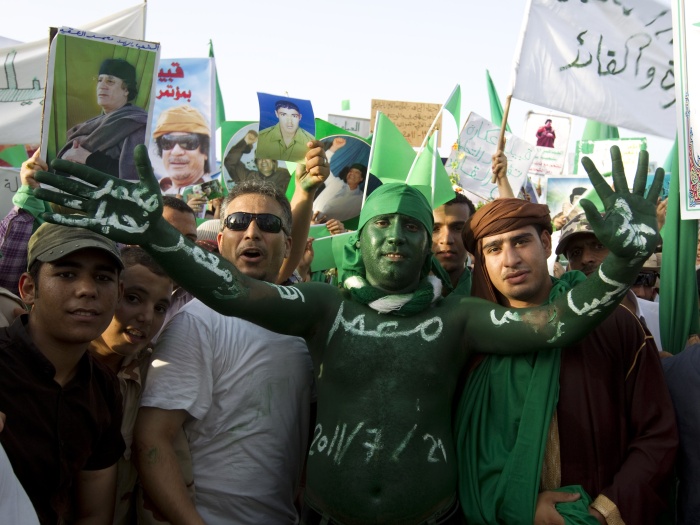 Libia manifestação
