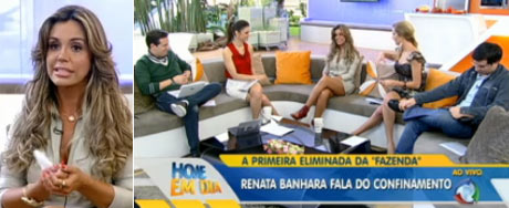 Eliminada, Banhara fala da briga com João Kleber