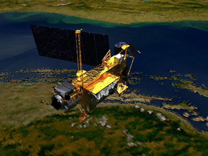 nasa satelite terra 700x525