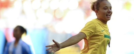 Meninas do Brasil batem a Argentina no futebol feminino. Veja as fotos