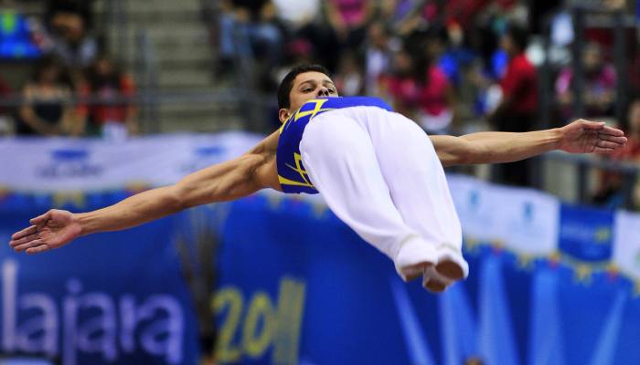 Carlos Ramires, ginástica de trampolim