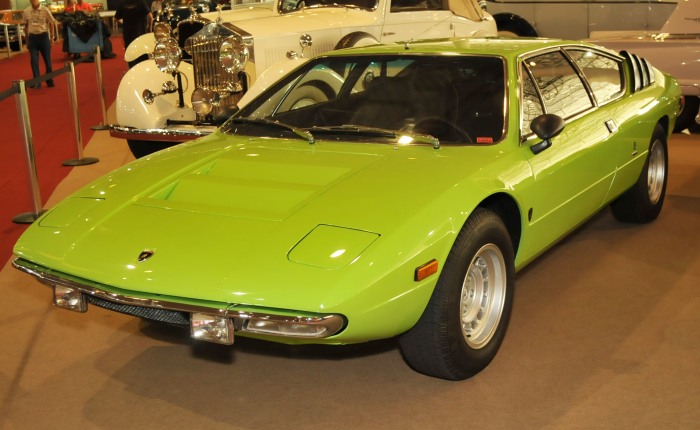 Lamborghini Urraco 1972. Saiba mais sobre o Salão Internacional de Veículos Antigos