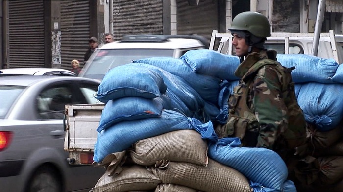 soldado na Sìria