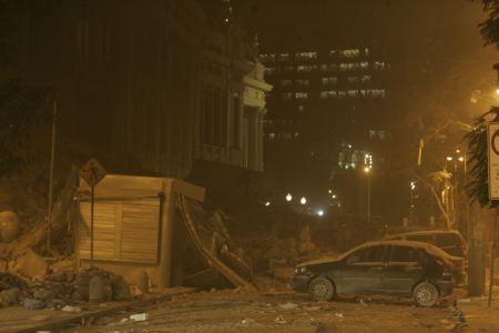Desabamento 450 predio Rio