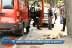 Reprodução/Rede Record Homem é encontrado morto em viaduto de Benfica (SP)