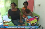 Reprodução/Rede Record Mãe é acusada de agredir os próprios filhos