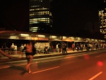 Motoristas de ônibus fazem paralisação de três horas