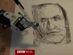 Conheça o robô artista que desenha retratos