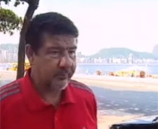 Reprodução Joel passeia pelo Rio antes de assinar com Fla