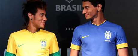 Patrocinadora apresenta as novas camisas da seleção brasileira