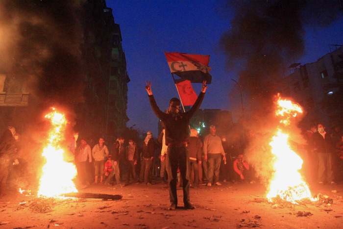 protestos Cairo