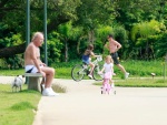 Paulistanos aproveitam domingo em parques da cidade