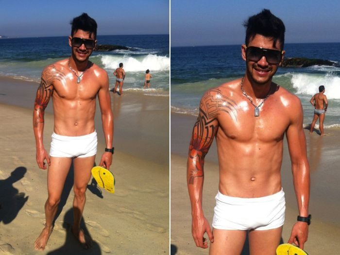 Gusttavo Lima mostra barriga tanquinho para alegria das f&atilde;s - Foto ...