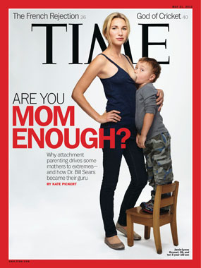 Revista americana causa pol&ecirc;mica ao retratar m&atilde;e amamentando ...