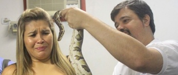 Mulher Maçã tem medo de cobra? Participe do Concurso Cultural