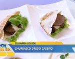 Foto: Reprodução Chef mostra receita de churrasco grego caseiro e dá dicas!!