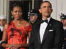 Getty Images Obama quase se separou <br>e caiu em depressão