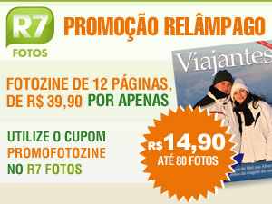 Faça a sua revista com fotos personalizadas por R$ 14,90
