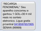 Golpe do celular