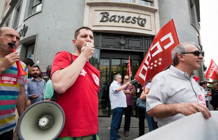 espanha, banco, protesto, 700