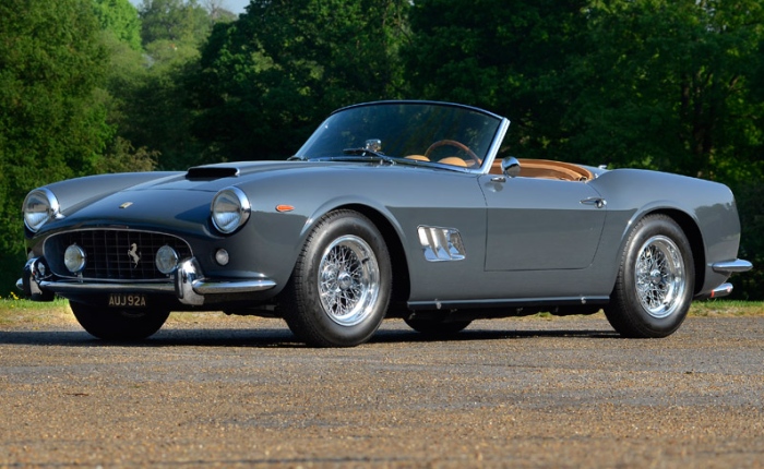 Talacrest A Ferrari 250 GT SWB California Spyder 1963 (que nome enorme) é considerada um dos carros mais belos já construídos. E, agora, este exemplar restaurado pod...