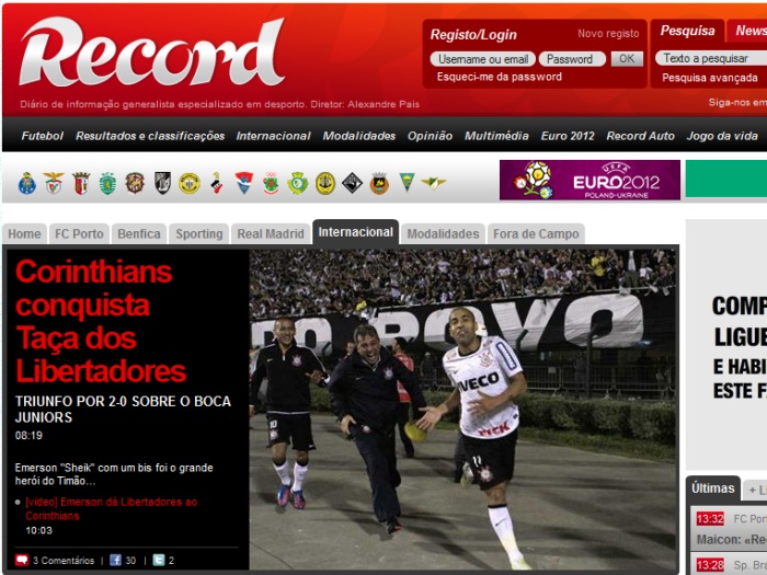 Mundo se rende ao Tim&atilde;o campe&atilde;o da Libertadores - Foto 9 ...