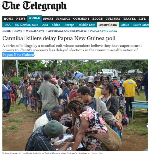 Papua (The Telegraph) Papua