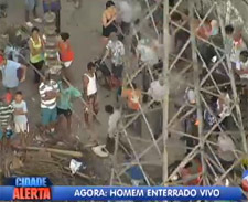 SP: crianças encontram homem enterrado vivo