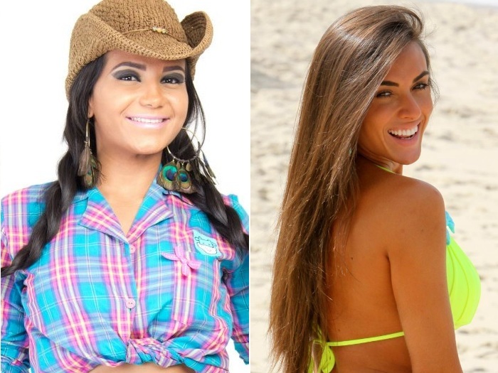 Shayene Cesário e Nicole Bahls
